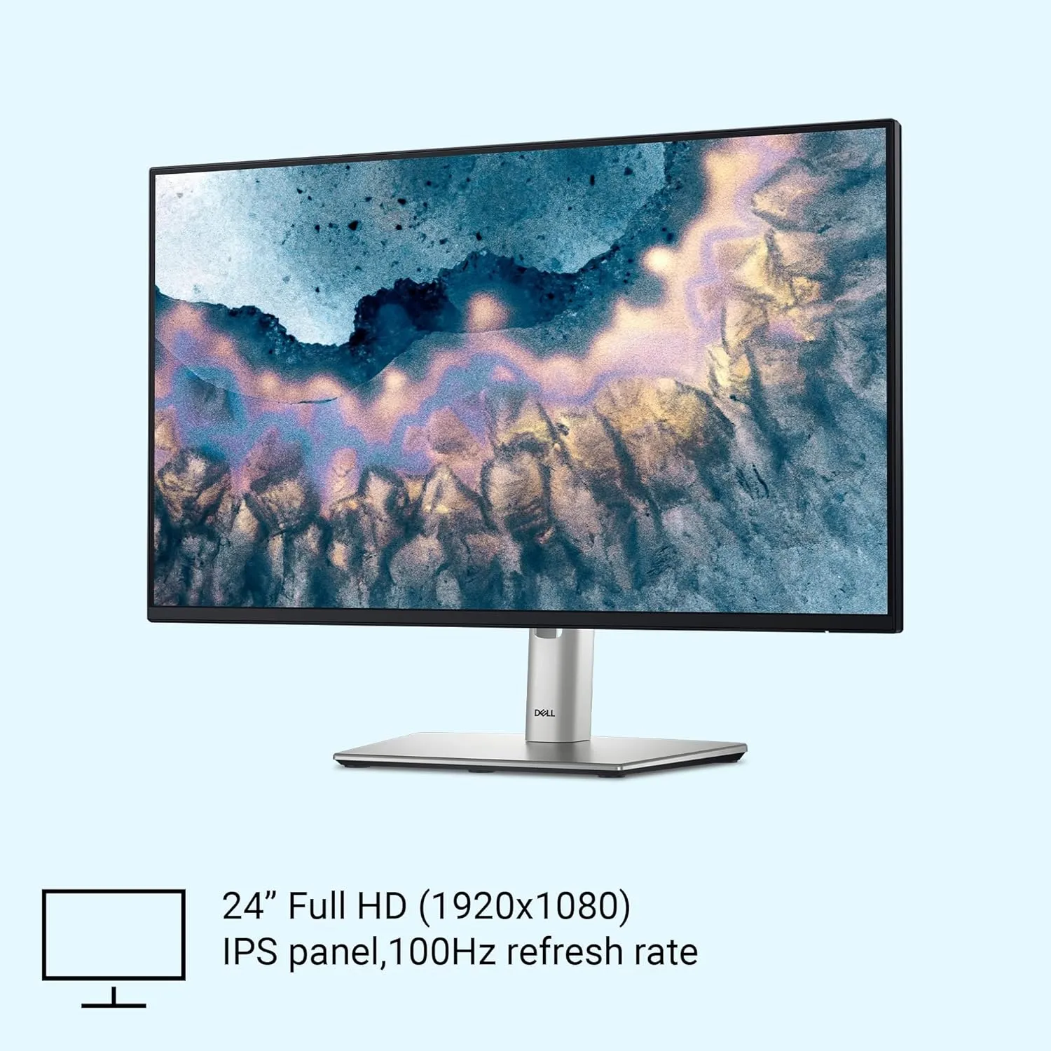 Dell LED Monitor 24" FHD IPS 100Hz HDMI | DP (P2425H) view 3